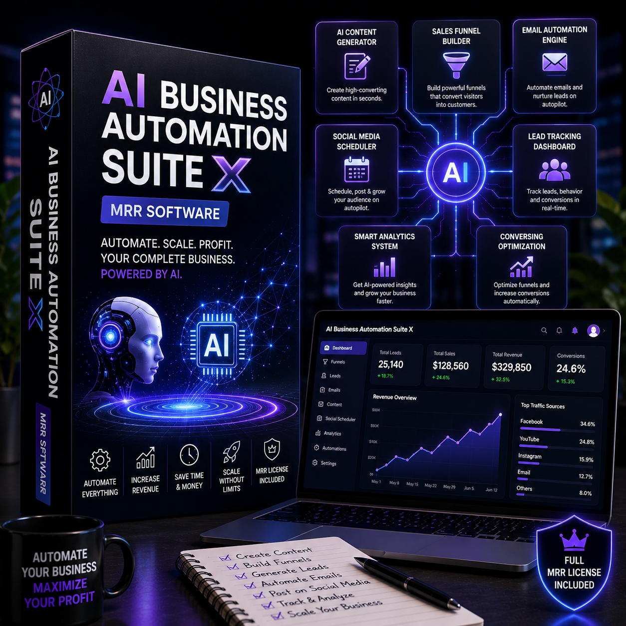 AI Business Automation Suite X